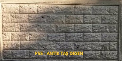 P55-Antik Taş Desen